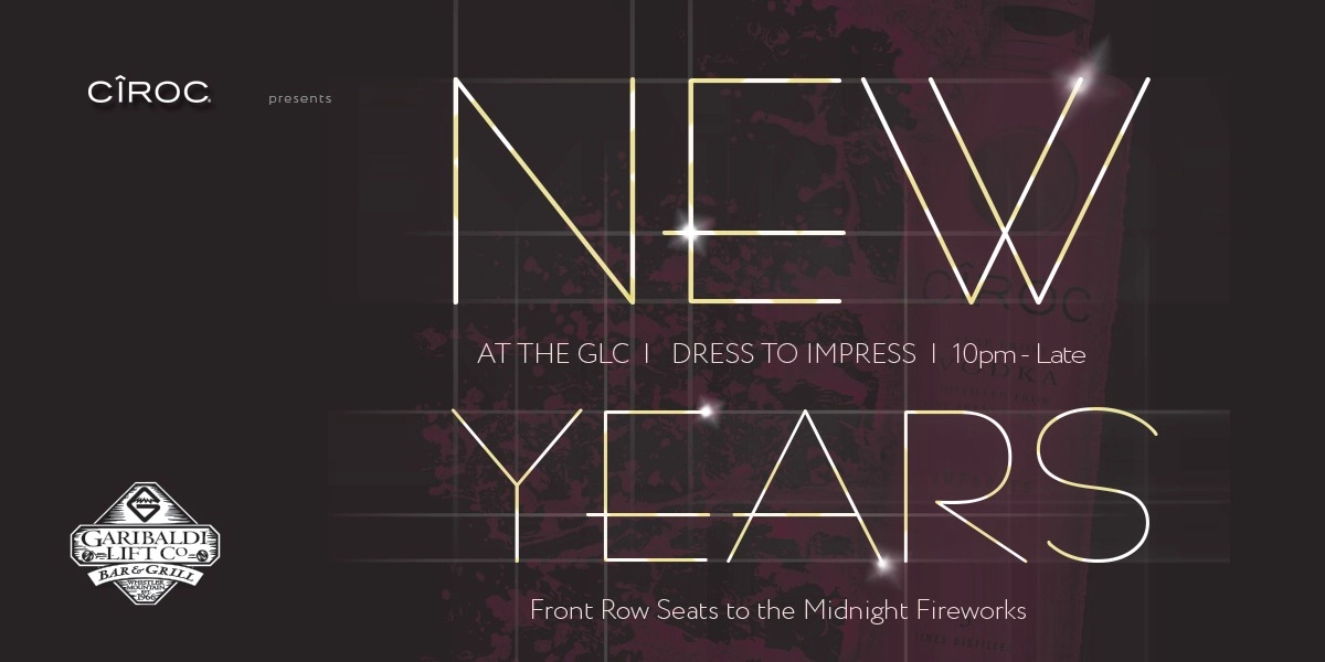 Event image for NEW YEAR'S EVE 2019 Presented By CIROC Vodka