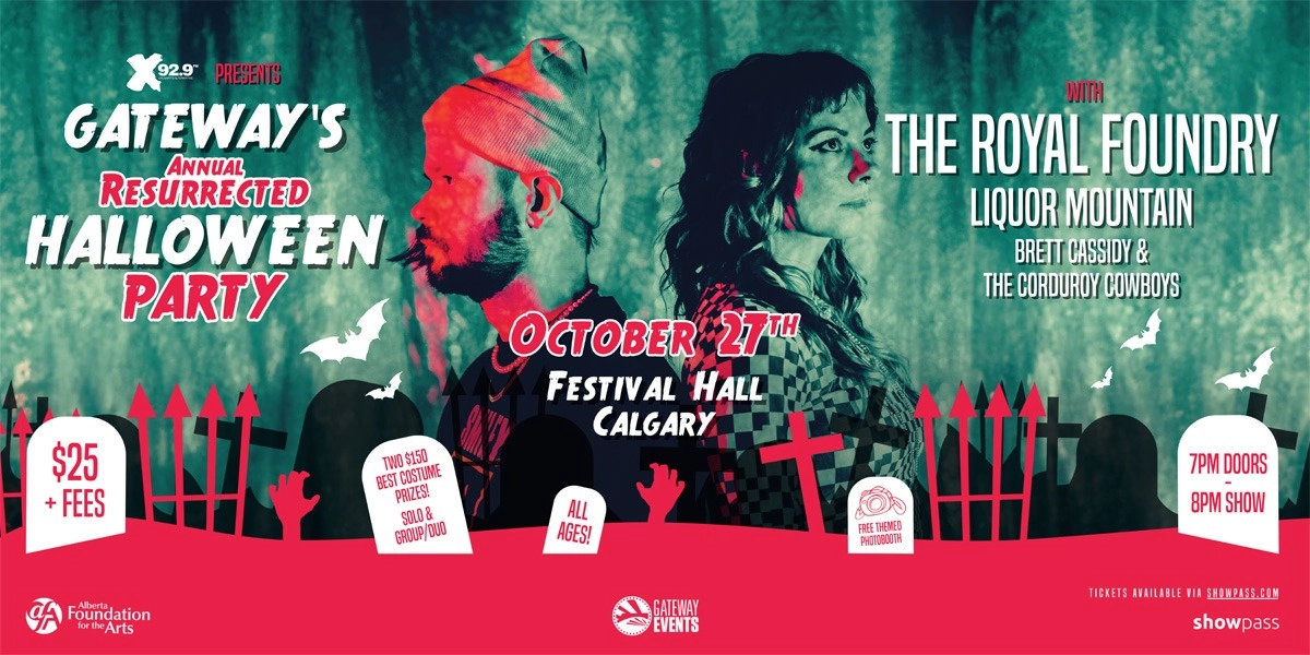 Event image for Gateway's Annual Halloween Party with The Royal Foundry