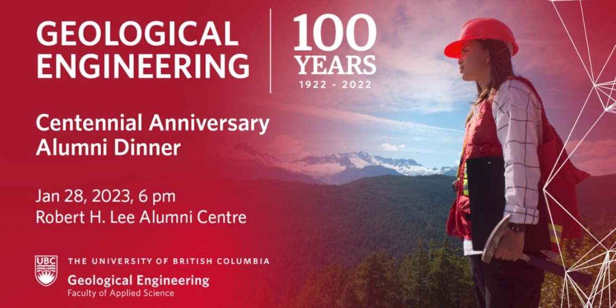 Event image for Geological Engineering Alumni Dinner