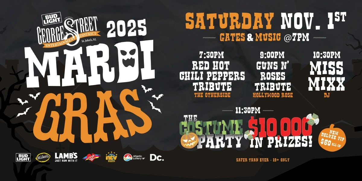 Event image for George Street Association Presents: MARDI GRAS 2025