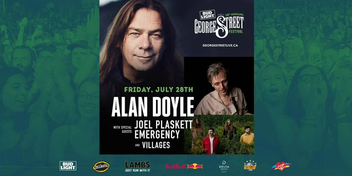 Event image for George Street Festival: Friday, July 28 featuring Alan Doyle