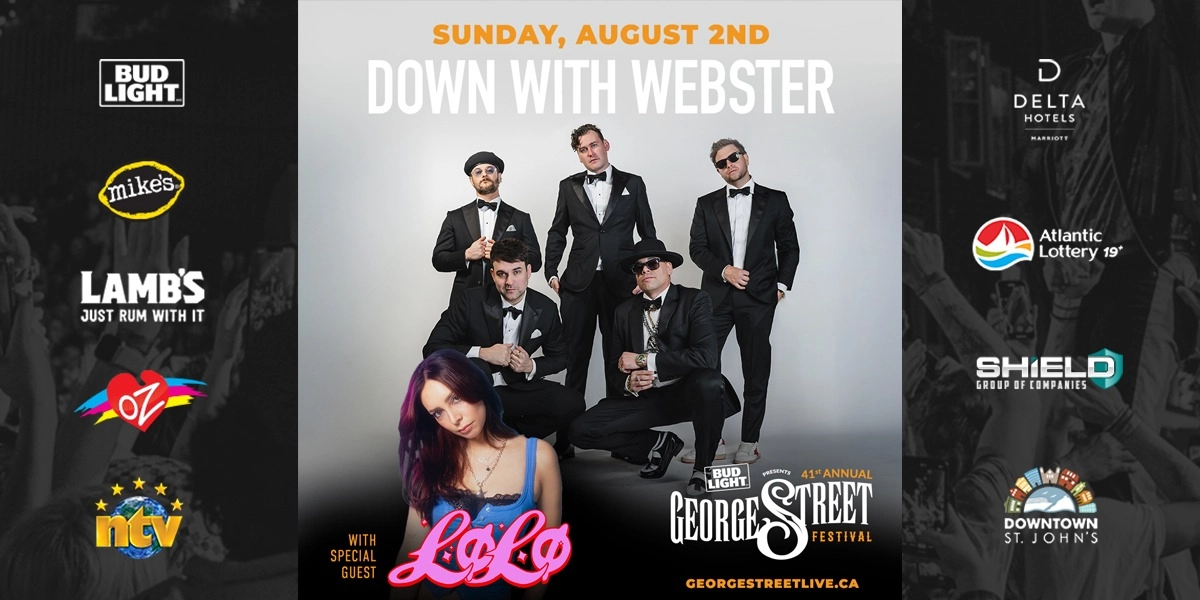 Event image for 2026 George Street Festival: Sunday, August 2nd featuring Down With Webster