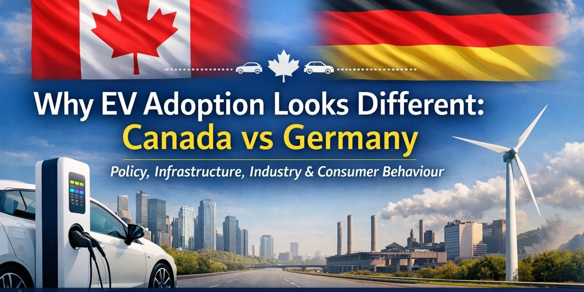 Event image for Panel & Networking Reception: Why EV Adoption Looks Different: Canada vs Germany
