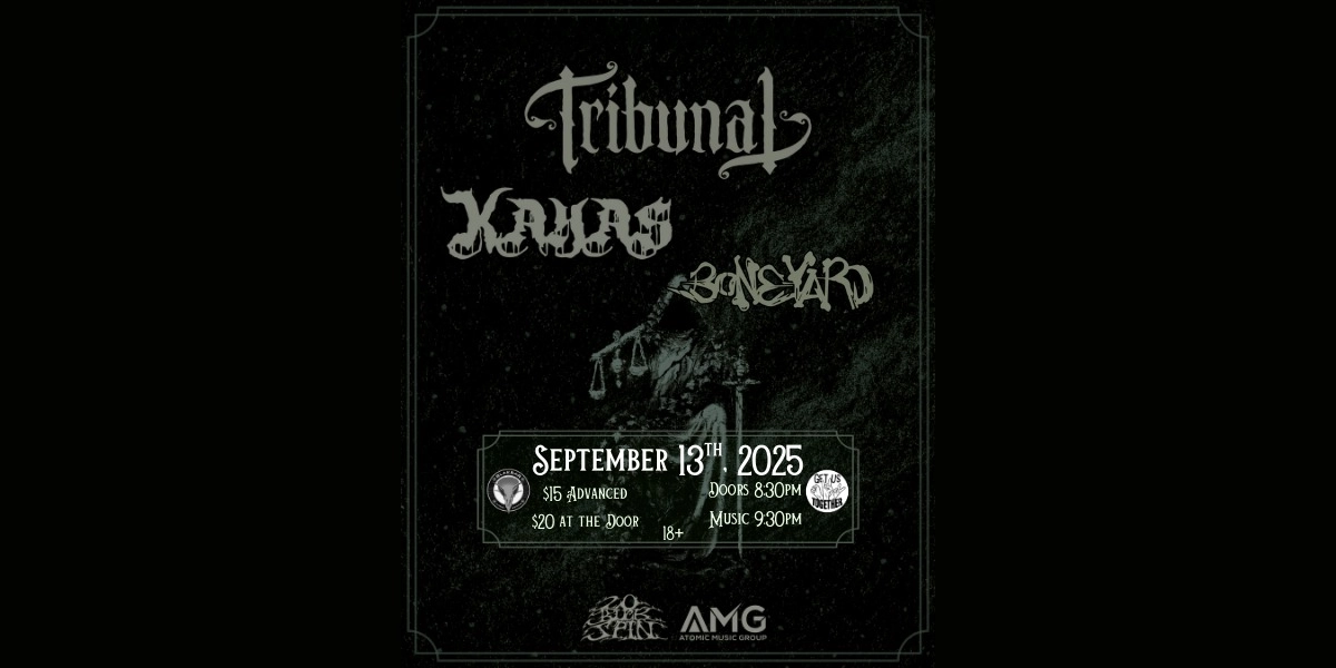 Event image for Tribunal, Kayas, Boneyard
