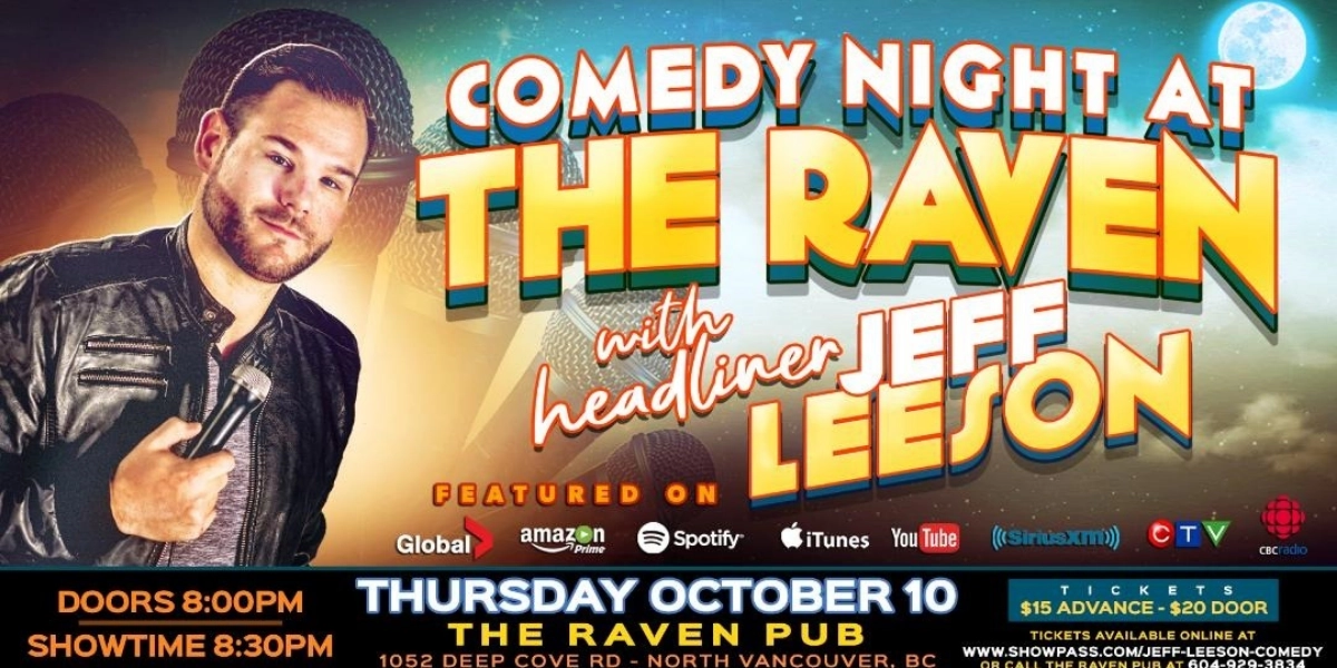 Event image for Comedy Night at The Raven