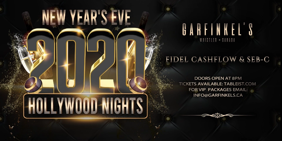 Event image for Garfinkel's Whistler presents Hollywood Nights