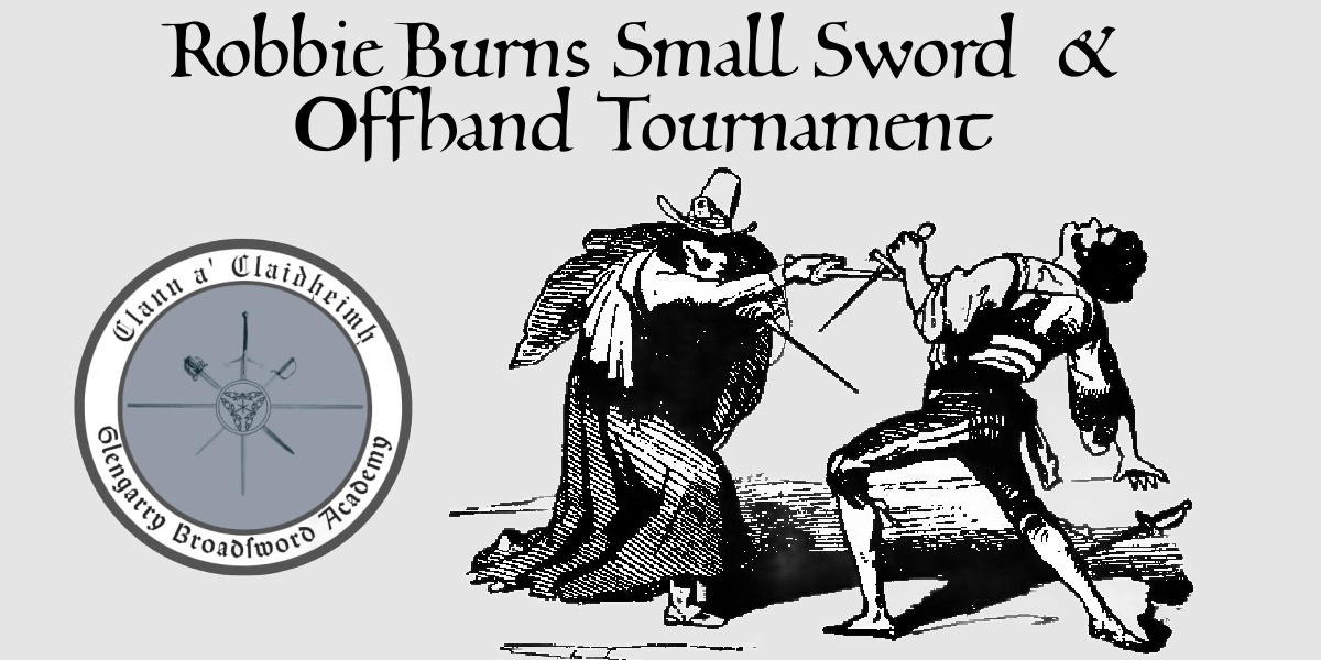 Event image for Robbie Burns Charitable Small Sword and Offhand Tournament