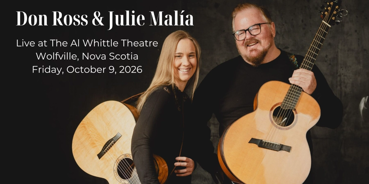 Event image for Don Ross & Julie Malía at the Al Whittle Theatre
