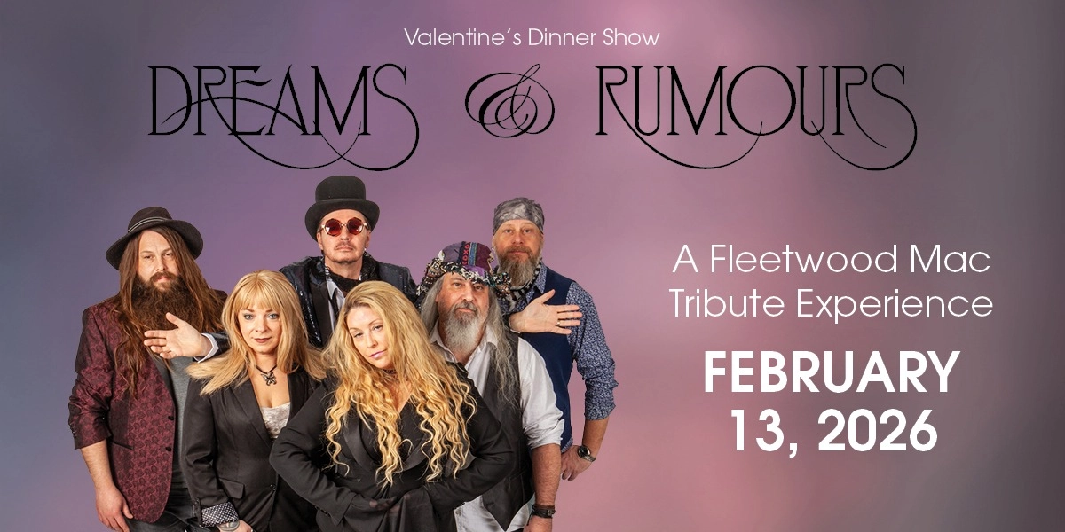 Event image for Valentine's Dinner Show - Dreams and Rumours- A Fleetwood Mac Experience