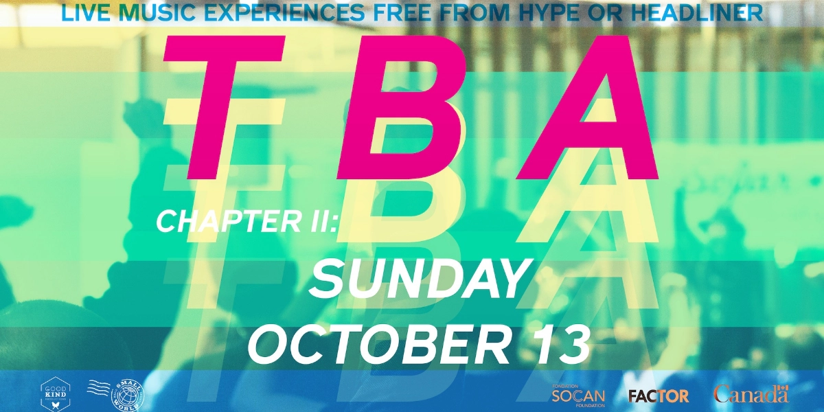 Event image for TBA Series: Chapter 2