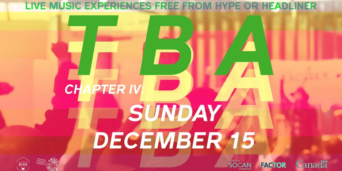 Event image for TBA Series: Chapter 4