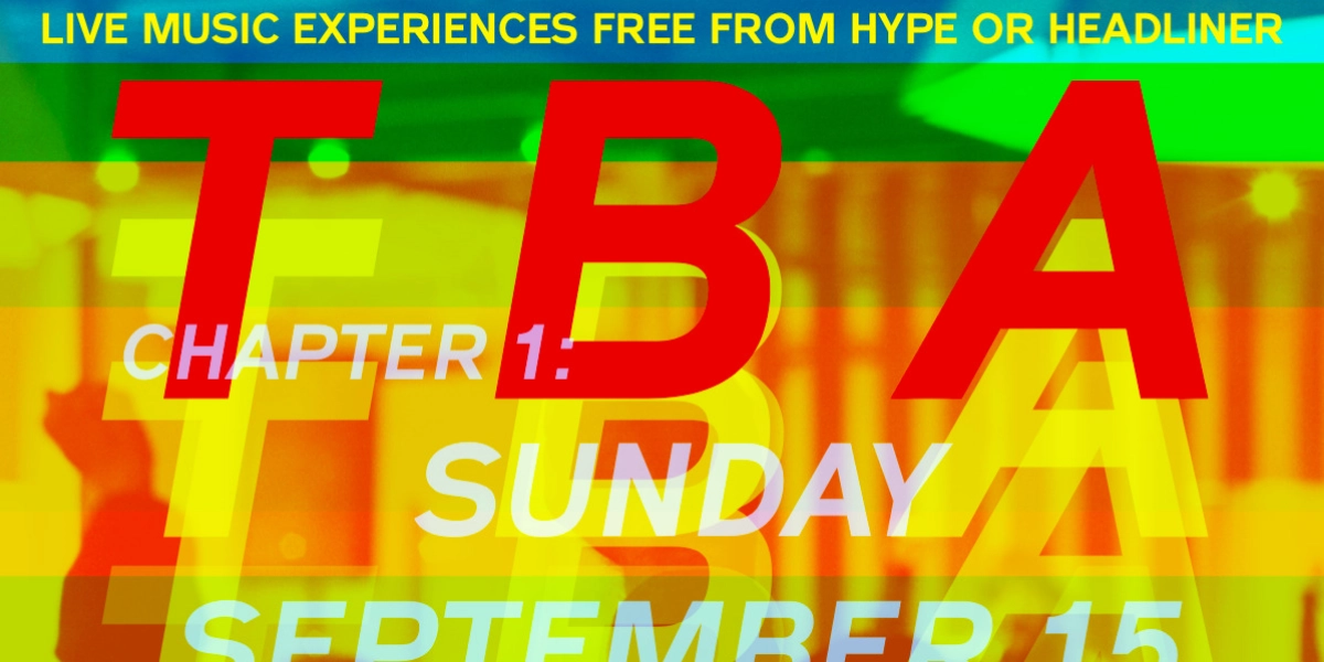 Event image for TBA Series Chapter 1