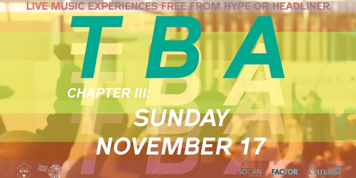 Event image for TBA Series: Chapter 3