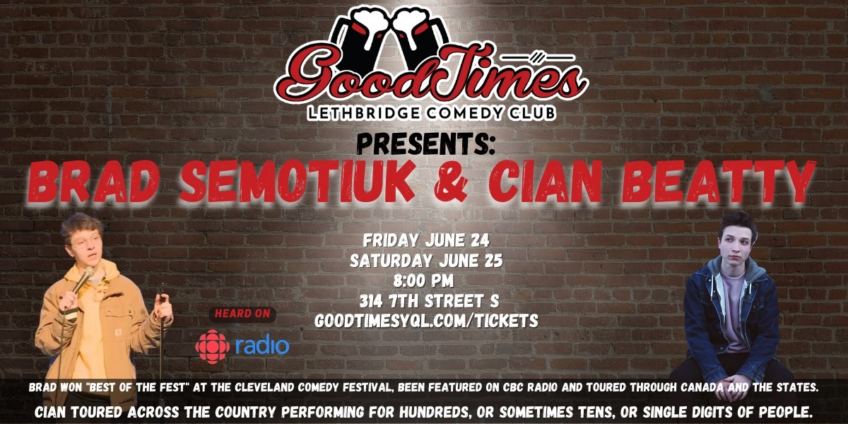 Event image for Brad Semotiuk & Cian Beatty