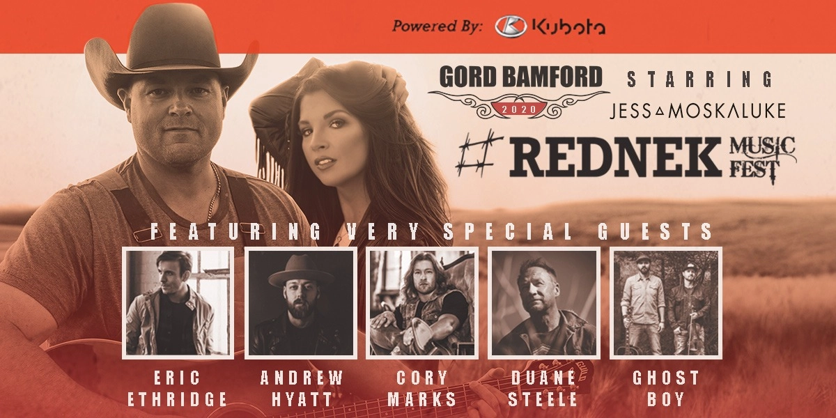 Event image for Gord Bamford #REDNEK Music Fest - Lacombe