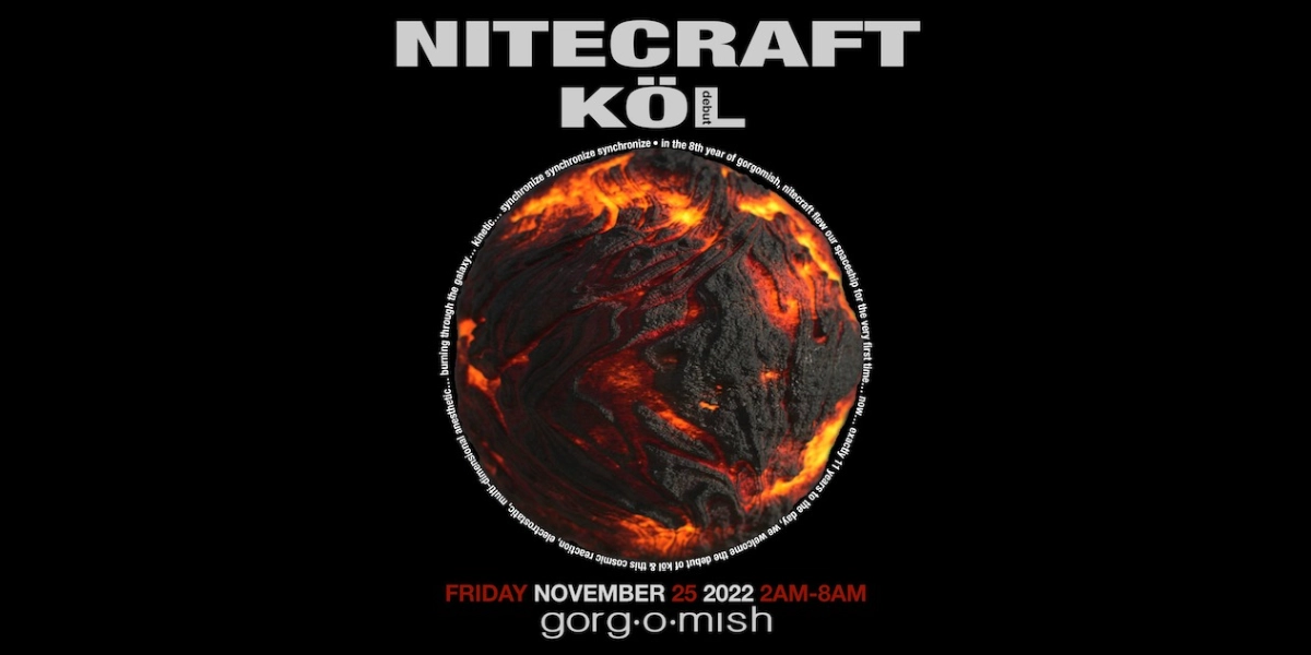 Event image for Nitecraft & Köl:: Friday Nov 25th... #atgorgomish