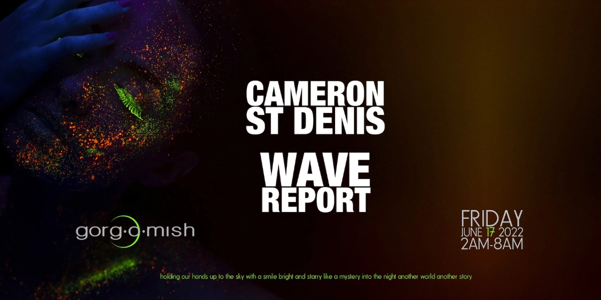 Event image for Cameron St. Denis & Wave Report:: Friday June 17th... #atgorgomish
