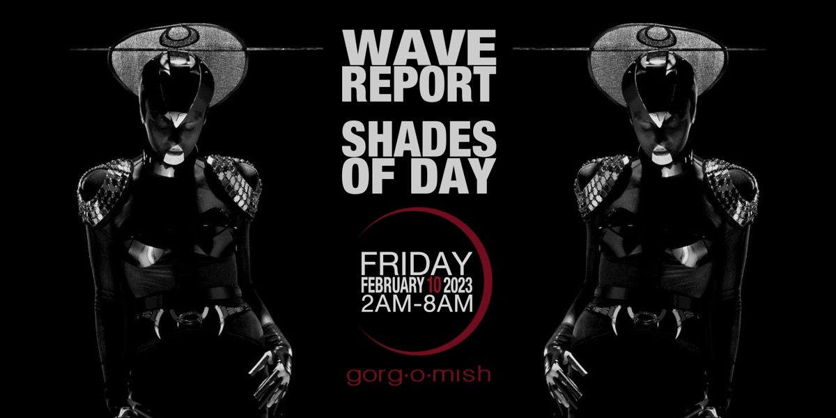 Event image for Wave Report | Shades Of Day:: Friday February 10th... #atgorgomish