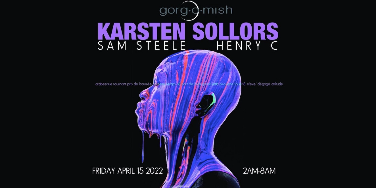 Event image for Karsten Sollors | Henry C | Sam Steele:: Friday April 15th... #atgorgomish