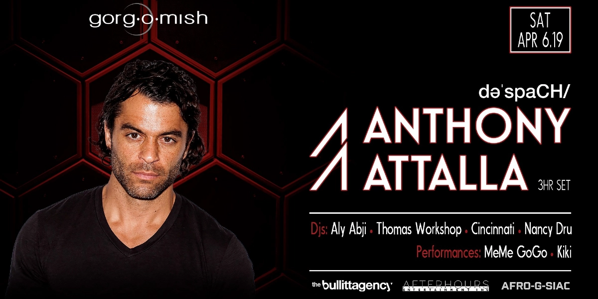 Event image for DəˈspaCH/ . Anthony Attalla #atgorgomish