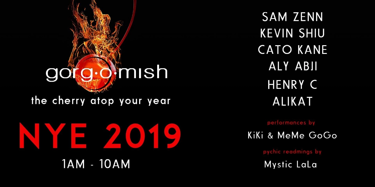 Event image for NYE 2019 #atgorgomish