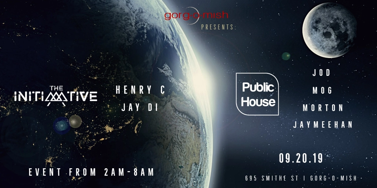 Event image for Public House x The Initiative :: Afterparty #atgorgomish