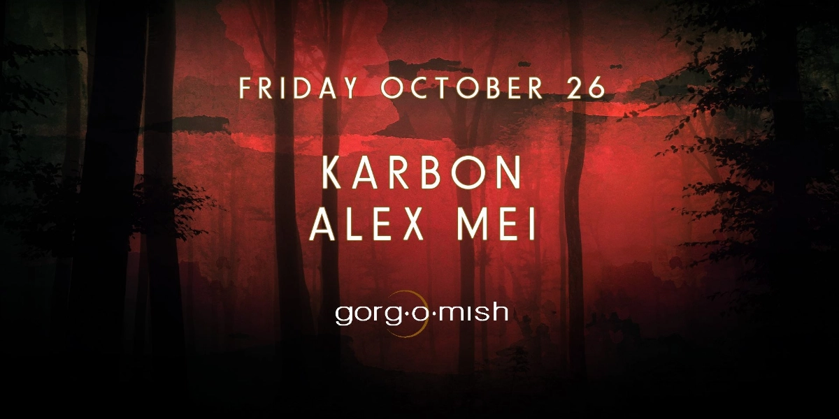 Event image for Karbon . Alex Mei #atgorgomish