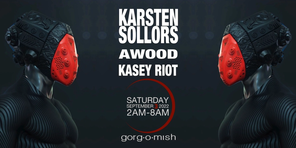 Event image for Karsten Sollors | Awood & Kasey Riot:: Saturday Sept 3rd... #atgorgomish