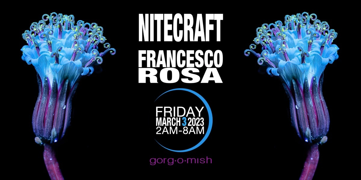 Event image for Nitecraft | Francesco Rosa:: Friday March 3rd... #atgorgomish