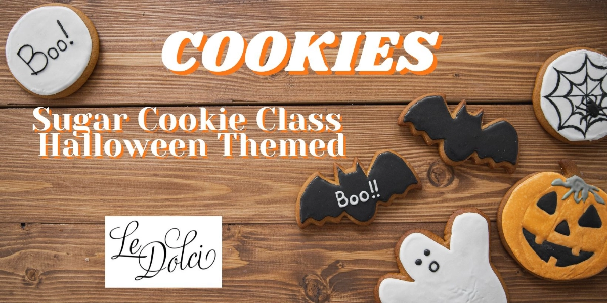 Event image for COOKIES - Sugar Cookie Class - Halloween Themed