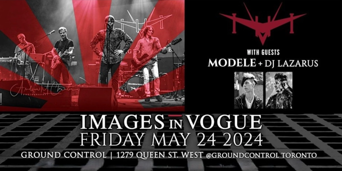 Event image for IMAGES IN VOGUE with Modele + DJ Lazarus