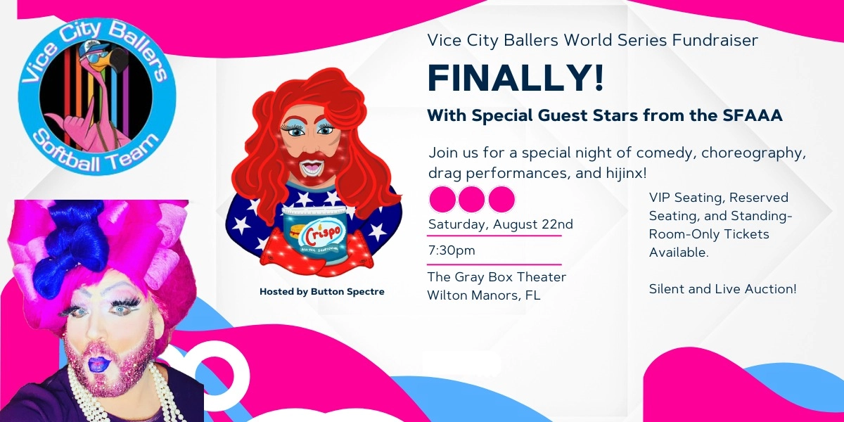 Event image for FINALLY! The Vice City Ballers World Series Fundraiser