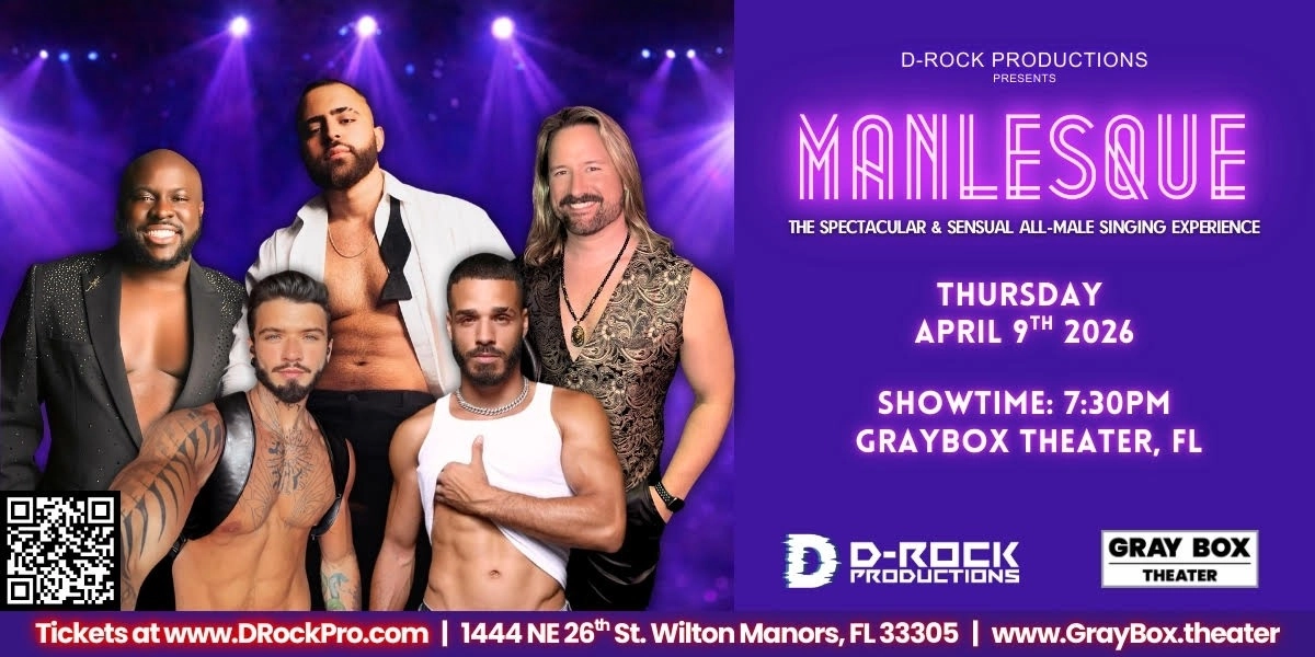 Event image for MANLESQUE: The Spectacular & Sensual All-Male Singing Experience