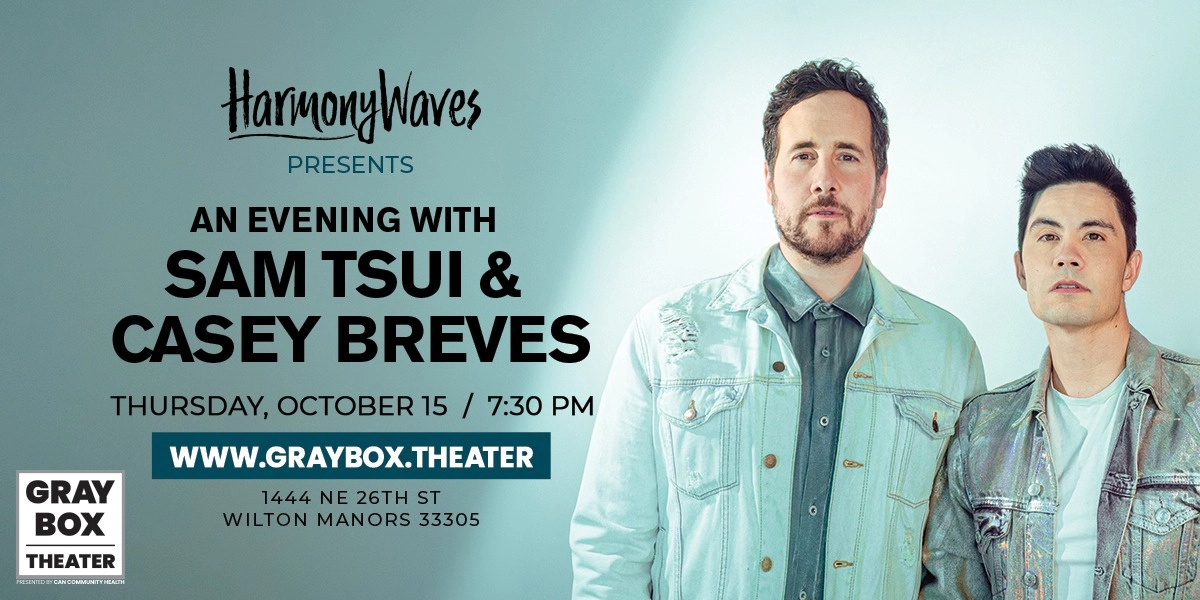 Event image for Sam Tsui & Casey Breves Live