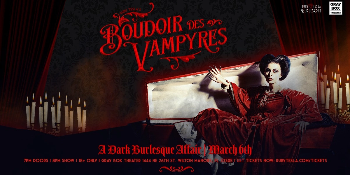 Event image for Boudoir Des Vampyres: A Dark Burlesque Affair