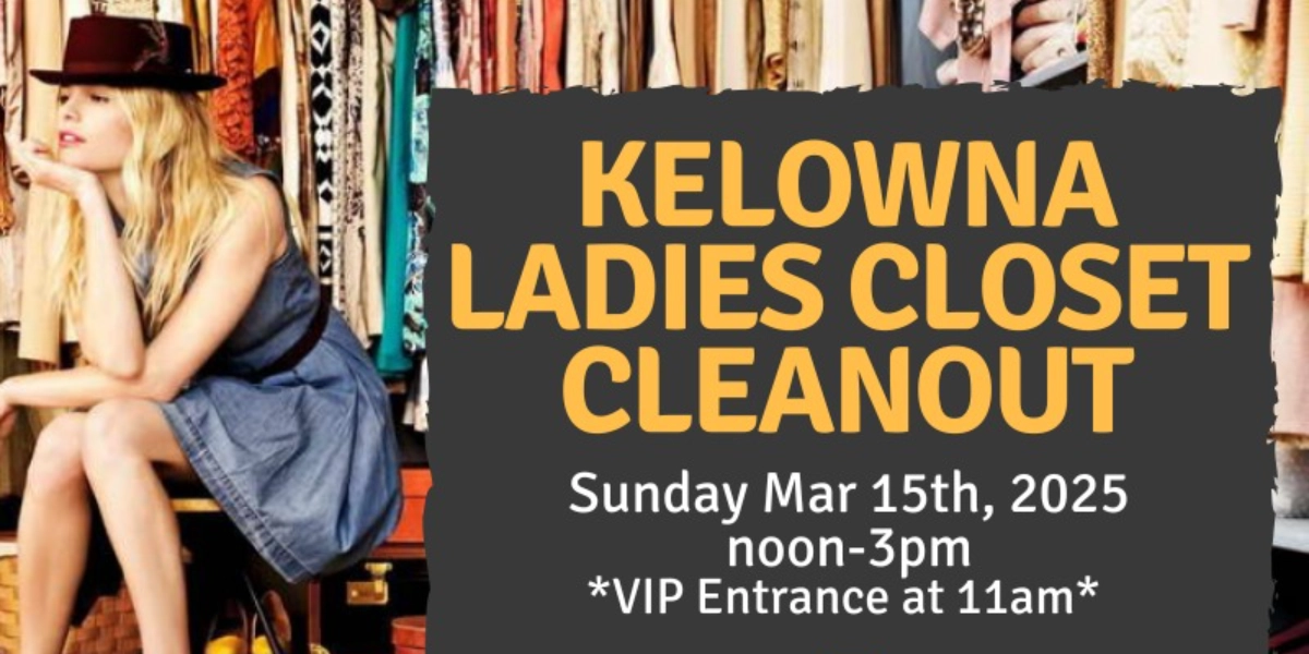 Event image for Ladies Spring Closet Cleanout