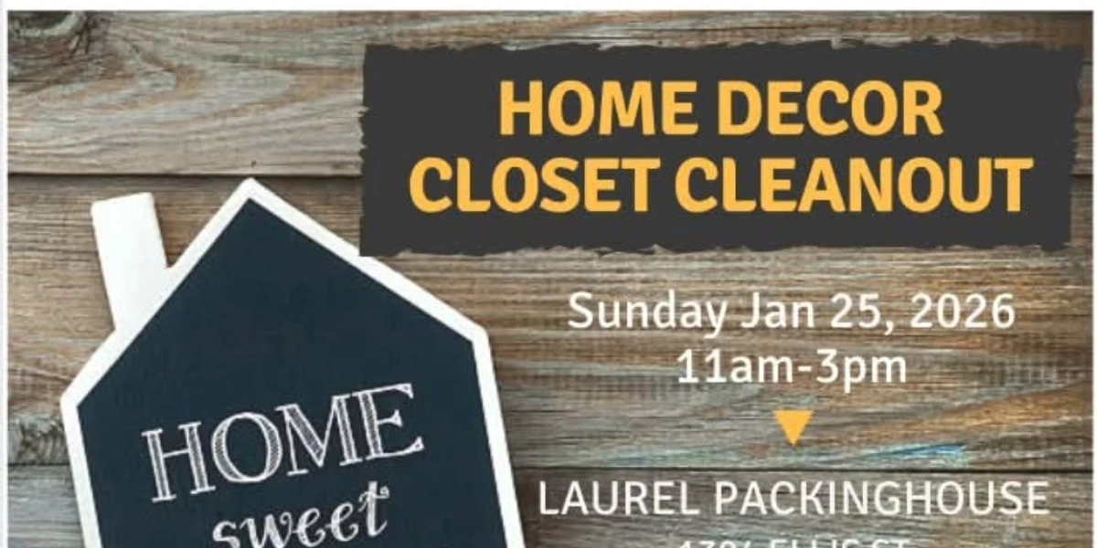 Event image for Home Decor Closet Cleanout