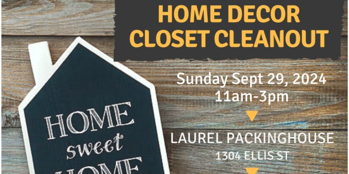 Event image for Home Decor Closet Cleanout