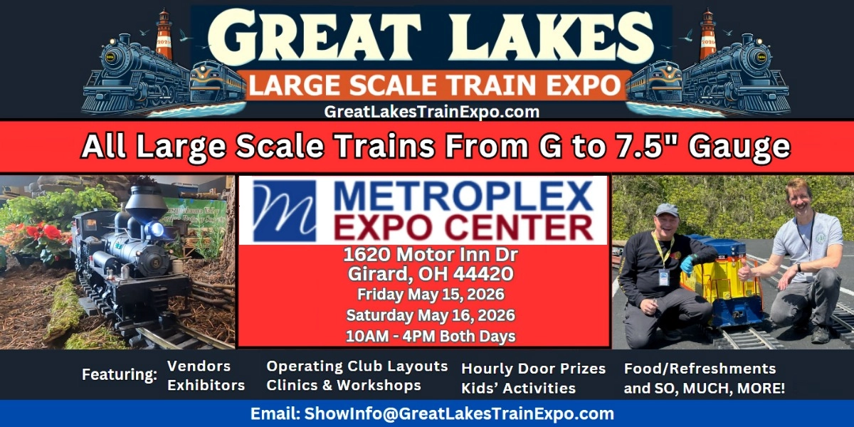 Event image for Great Lakes Large Scale Train Expo