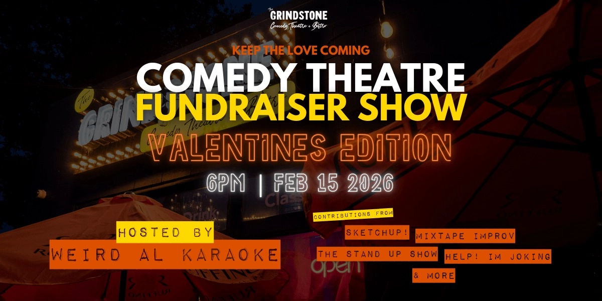 Event image for Comedy Theatre Fundraiser Show Valentine’s Edition