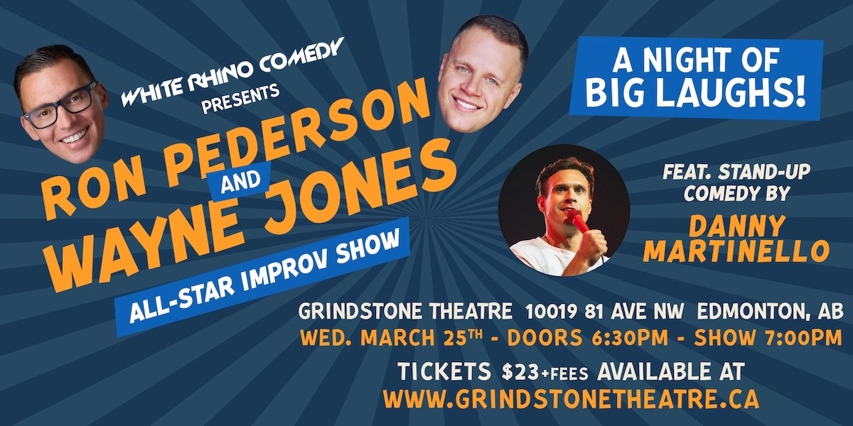 Event image for Ron Pederson & Wayne Jones - All-Star Improv