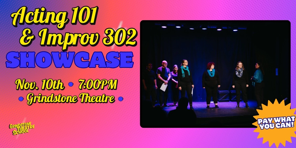Event image for Acting 101 & Improv 302 Fall Showcase