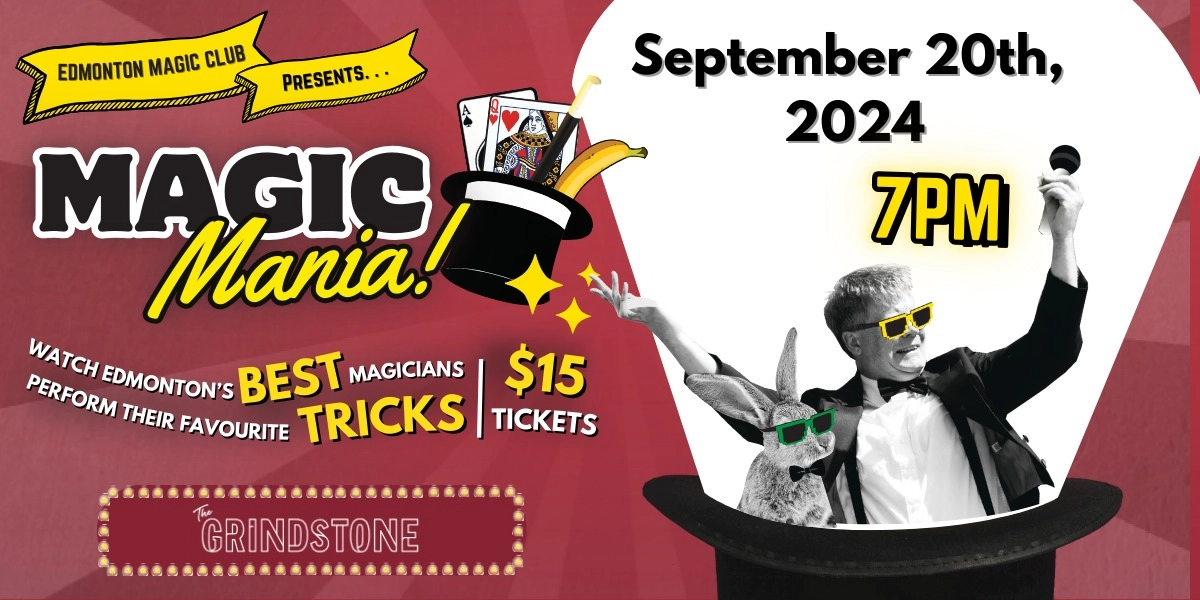 Event image for Edmonton Magic Club presents:  MAGIC MANIA!