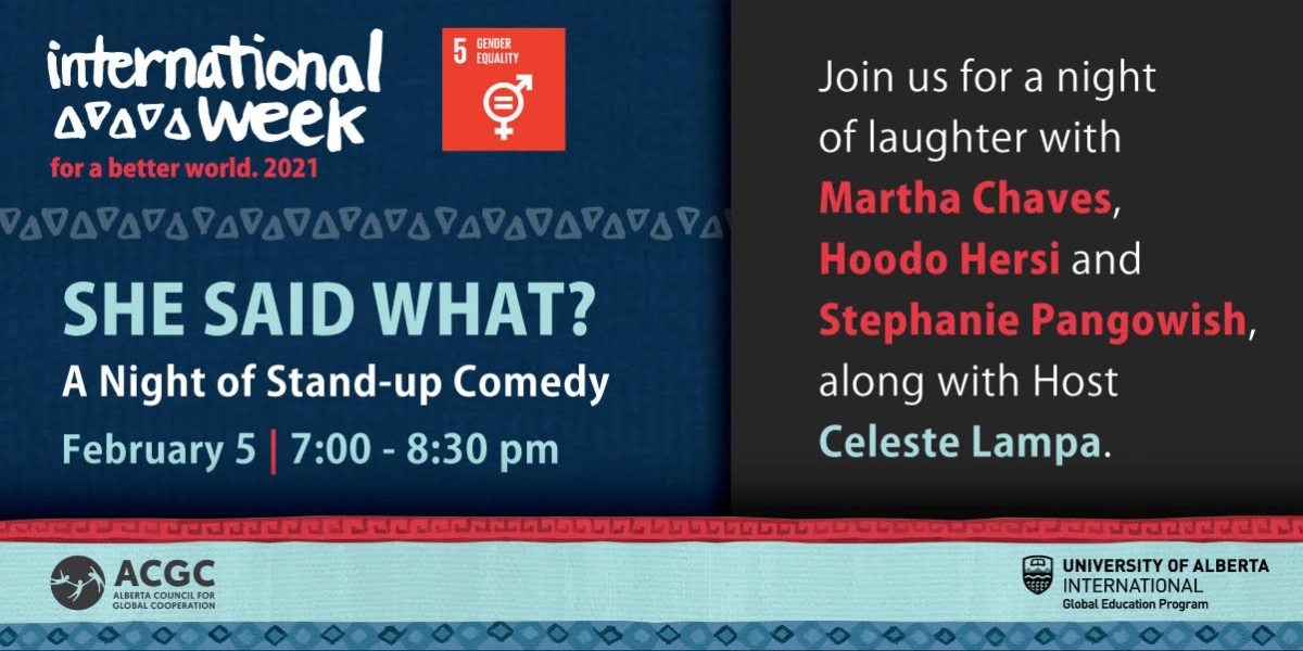 Event image for She Said WHAT? A Night of Stand-Up Comedy