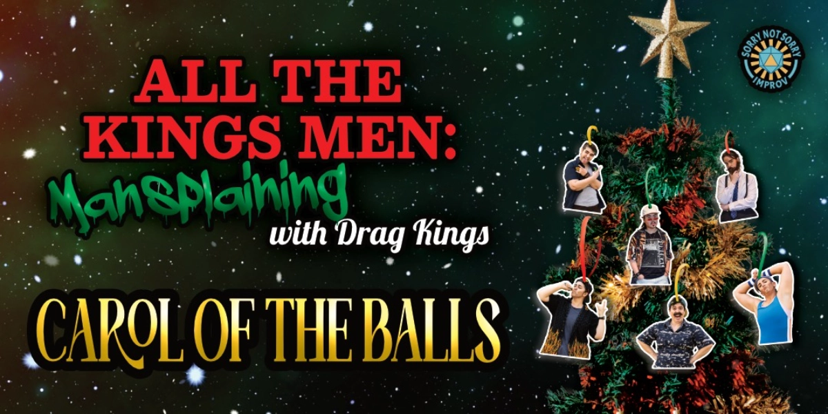 Event image for All the King's Men: Mansplaining with Drag Kings