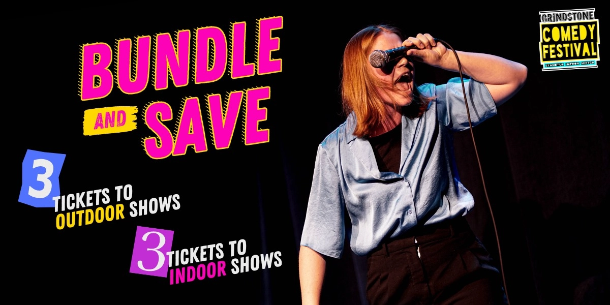 Event image for 3 Show Bundle & Save Indoor Stage - Grindstone Comedy Fest