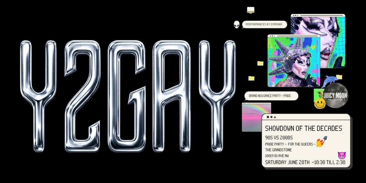 Event image for Y2GAY: 90s vs 2000s Dance Party