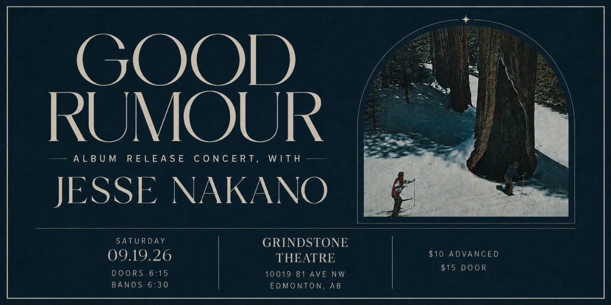 Event image for Good Rumour Album Release Concert with Jesse Nakano