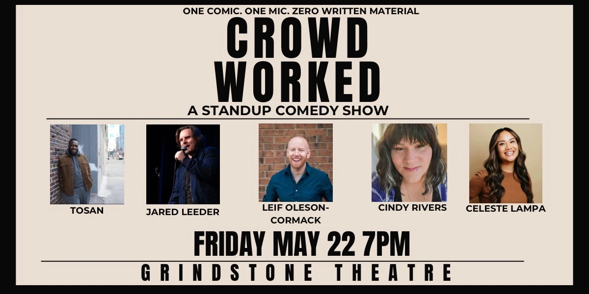 Event image for Crowd Worked: A Standup Comedy Show