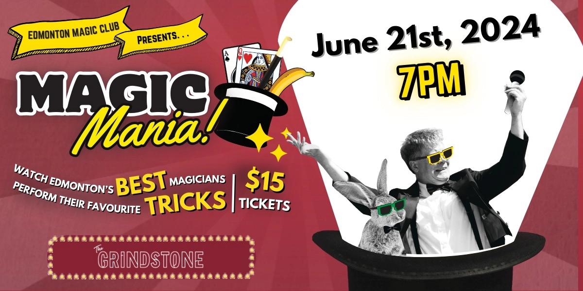 Event image for Edmonton Magic Club presents: MAGIC MANIA!